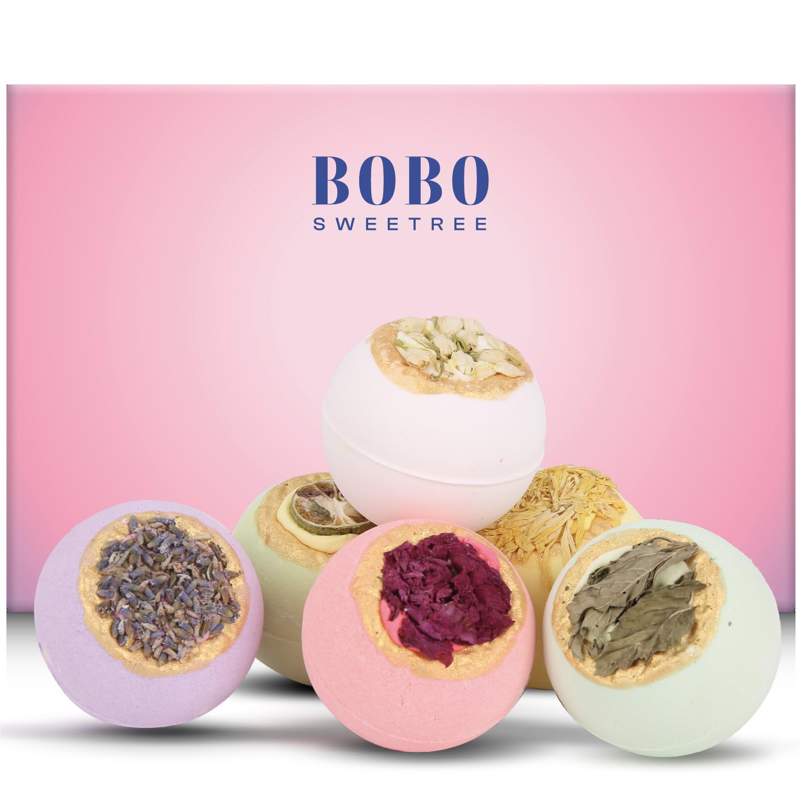 Amazon.com : Bath Bombs for Women, Gift Set of 6 Fizzies Luxury